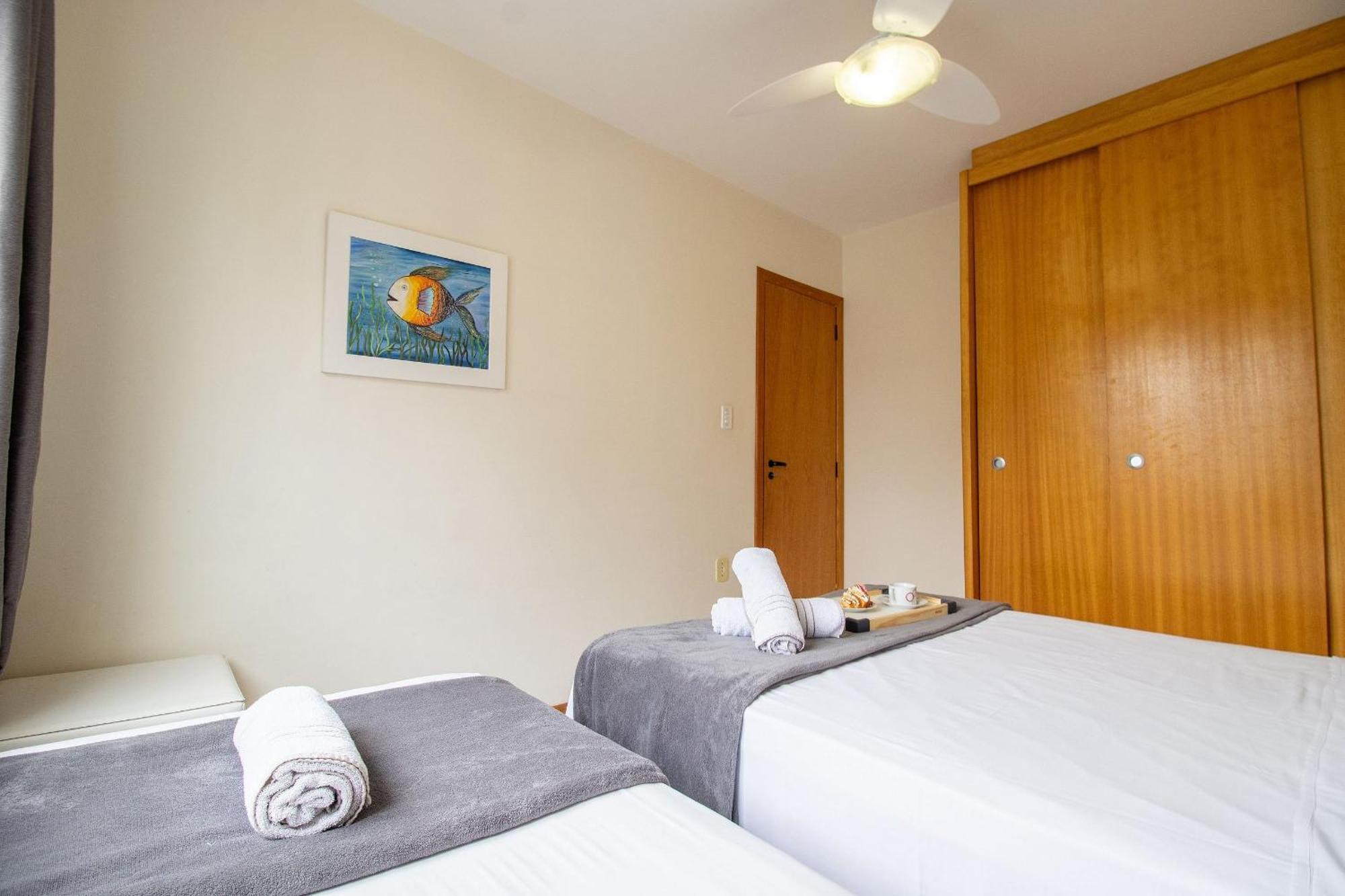 Mrf113 - Quadra Mar, Churrasqueira, 2dorm, Garagem Apartamento Balneario Camboriu